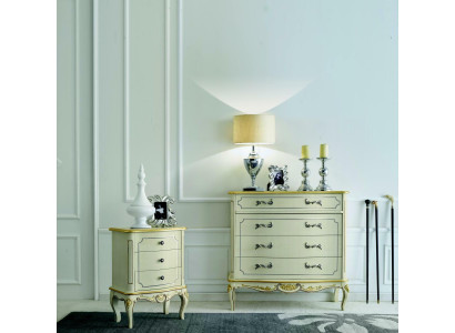 Ontwerp meubels Stijl Klassieke luxe xxl commode Wit hout Luxe Italiaans