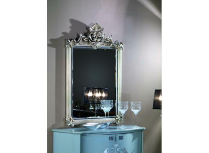 Ontwerper Modern Grote Spiegel Wandspiegel echt Houten Frame Hangspiegel Luxe Meubels