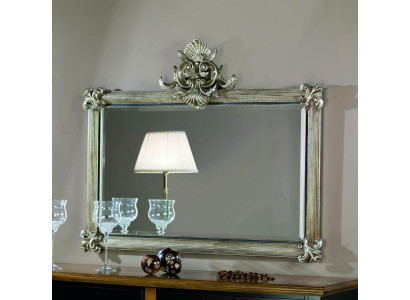 Klassieke grote spiegel wandspiegel met houten frame hangspiegel SP6570 barok.