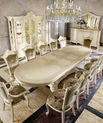 Tafel Luxe Eettafel Italiaans Design Meubels Inrichting Tafels Massief hout