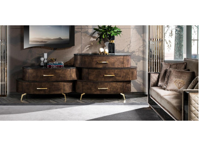 Luxe houten dressoir kast rek console meubels Nieuwe commode Ontwerp kast