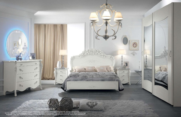 Kledingkast Wit Luxe Meubilair Italiaanse Inrichting Slaapkamer Kast