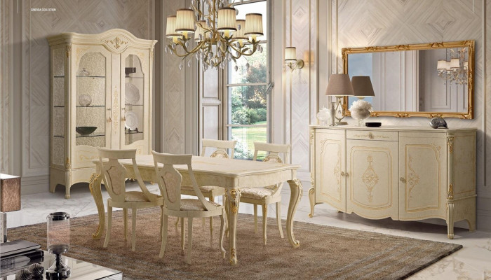 Kast met spiegel Houten dressoir Meubels Kast Slaapkamer Zwart Sideboard