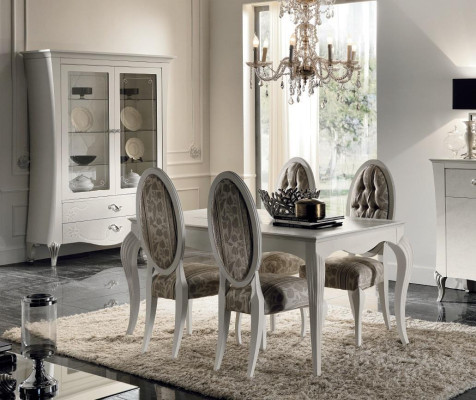 Luxe etalage vitrine vitrines glazen kast stijl Italië modern design hout.