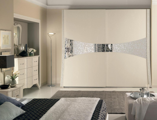 Kledingkast met zweefdeuren Slaapkamer Houten Kast Kasten Nieuwe Spiegel