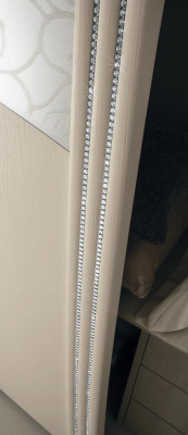 Kledingkast met zweefdeuren Slaapkamer Houten Kast Kasten Nieuwe Spiegel