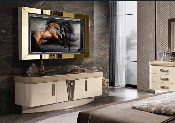 Stel Moderne wandmeubilair TV-standaard woonkamer woonwanden woonkamer set tv-frame.