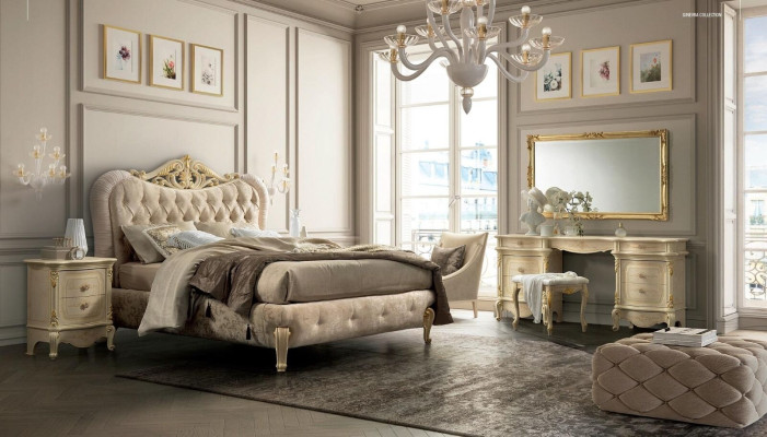 Vanity Mirror Console Design Furniture Luxury Lowboard Chest of Drawers Wood Set New