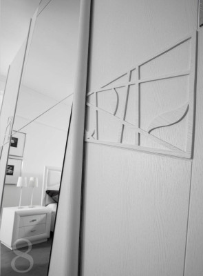 Kasten Italië kledingkast kast luxe zweefdeur ontwerp hout modern