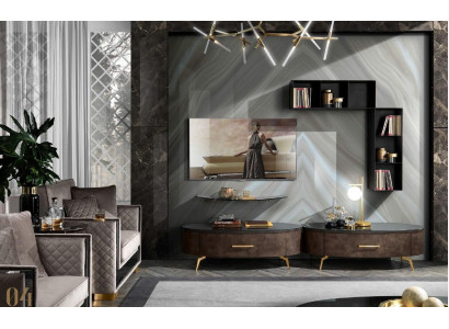 Woonkamer tv-meubel Dressoir tv-kast Tafel Commode Laag tv-meubel Hout Modern Nieuw