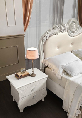 Bed Slaapkamer Ontwerp Bedden Houten Bedden Tweepersoonsbed Italiaanse Meubels Doppel