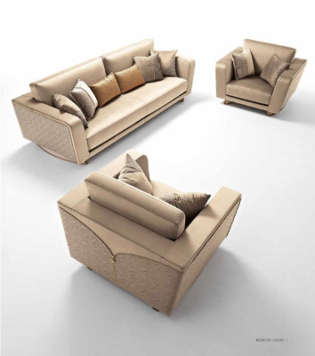 Fauteuil Design Bank Bankstel Stof Relax Lounge Luxe Televisie Club Bekleding Zitter