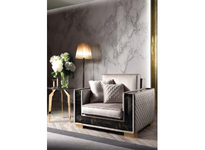 Fauteuil Bank Bekleding Zitplek Designer Textiel 1-Zits Banken Bekleding Modern Design