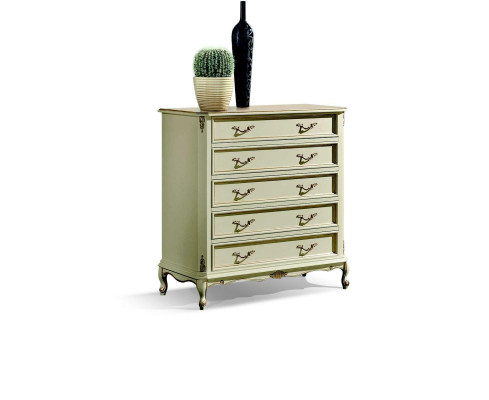 Woonkamer Italiaanse luxe meubelen Klassieke barok stijl ladekast