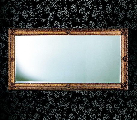 Grote wandspiegel xxl koninklijke barokstijl design meubelen rococo houten frame 181x91.