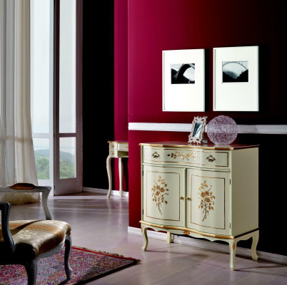 Woonkamer meubels Klassieke barok luxe dressoir ladekast echt hout