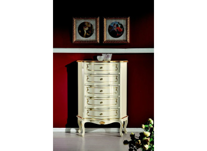 Italiaanse meubels luxe stijl barok wit kast dressoir designmeubelen
