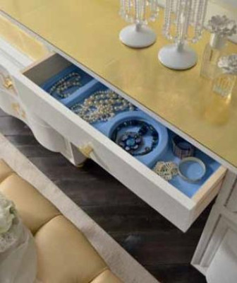 Kaptafel Luxe Designtafels Cosmetische kaptafelspiegel Console Slaapkamer