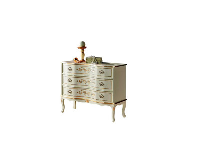 Luxe design kast echt hout meubels dressoir barok Italiaans.