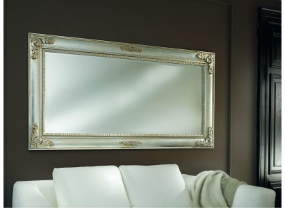 Wandspiegel Antiker Spiegel Barock Antik Holz 187x97 Hängespiegel Möbel Rahmen  Wandspiegel Antieke Spiegel Barok Antiek Hout 187x97 Ophangspiegel Meubels Frame