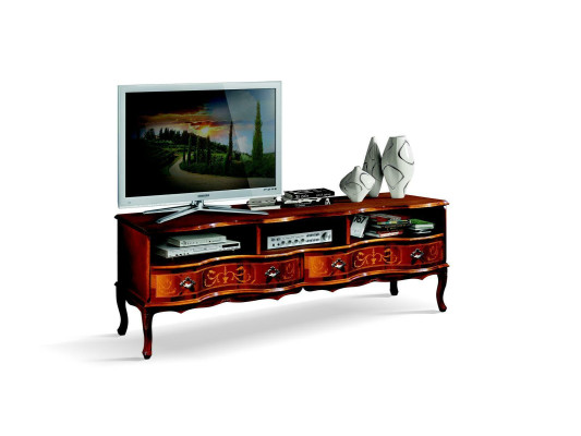 Italiaanse houten meubels dressoir tv lowboard lang rtv kast luxueuze woonkamer nieuw