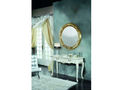 Ronde wandspiegel spiegel badgang ontwerp salon medusa antieke stijl glas rond nieuw