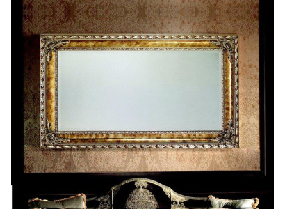 Klassieke ontwerper spiegel wandspiegel barok rococo 101x171cm houten frame nieuw