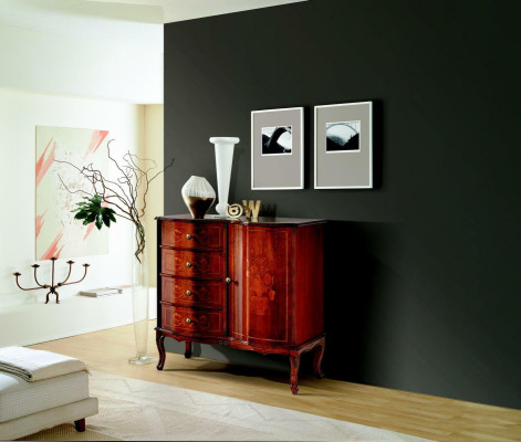 Luxe designer Italiaanse houten meubels dressoir dressoir barok stijl sideboard