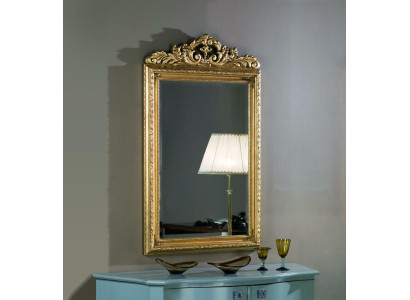 Glas Frame Wall Classic Wall Mirror Wooden Frame Mirror Furniture New 133x81cm