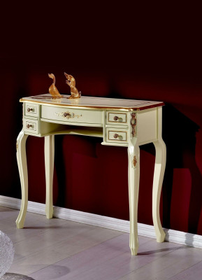 Ontwerp luxe meubels secretaire antieke stijl barok tafel hout Italiaanse meubels nieuw.