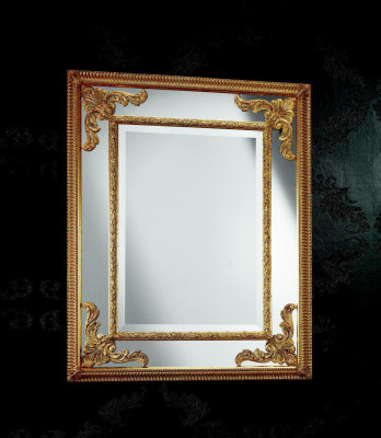 Decoratiespiegel Wandspiegel Gangspiegel Bad Gang Houten Wand Spiegeltje Barok