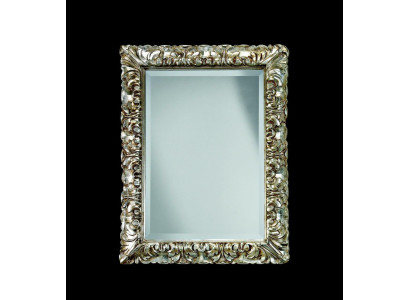 Klassieke grote spiegel wandspiegel hangspiegel houten frame kapstok SP6890