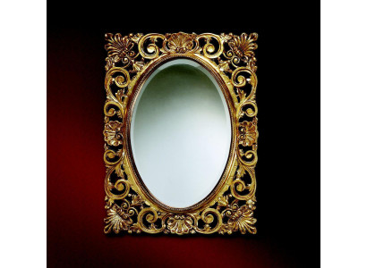 Spiegel houten frame wandspiegel klassiek design barok rococo houten frame xxl