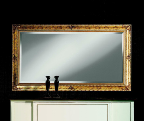 Klassieke ontwerp spiegel wandspiegel Retro Barok Rococo Gouden houten frame