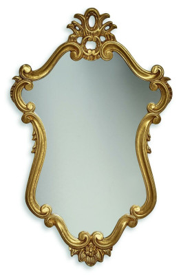 Ontwerper Spiegel Dressoir Barok Spiegel Woonkamerplank Luxe Spiegel Goud