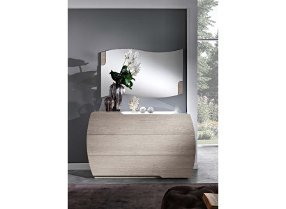 Dressoir met spiegelset, dressoirs houtgroep slaapkamer modern set nieuw
