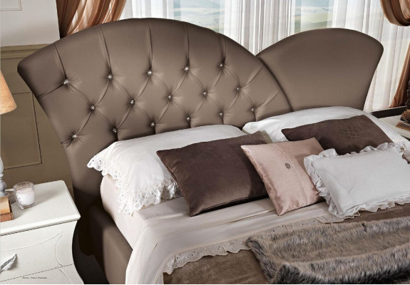 Meubeldesign Bedden Meubels Italië Bed Tweepersoonsbed Natuurhout Slaapkamer Hout