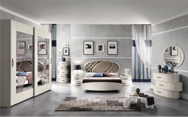 Chesterfield tweepersoonsbed bed bedframes bedden gestoffeerd bed luxe meubels Italië