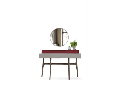 Console make-up tafel console spiegel tafel slaapkamer set 2-delig