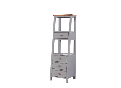 Rek boekenplank massief hout natuur handgemaakt planken kantoor vitrine