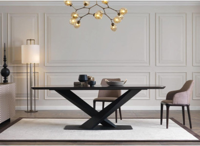 Luxe eettafel ontwerp tafel eetkamertafels metaal ontwerp meubels Nieuw