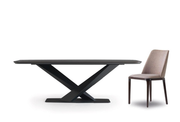 Eettafel Tafel 4x stoelen Dressoir Spiegel 7-delige Design Set Garinatuur