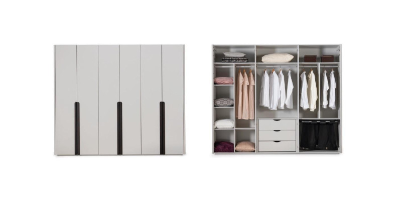 Slaapkamer kast kledingkast hout luxe modern design nieuw