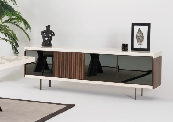 Eettafel 4x Stoelen Dressoir Groep Eetkamer Set 6 delig Meubels