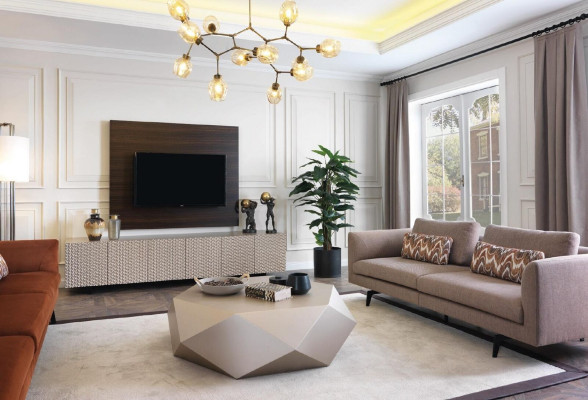 Luxe tv-kast tv-standaard dressoir salontafel tv-wand 3 delen