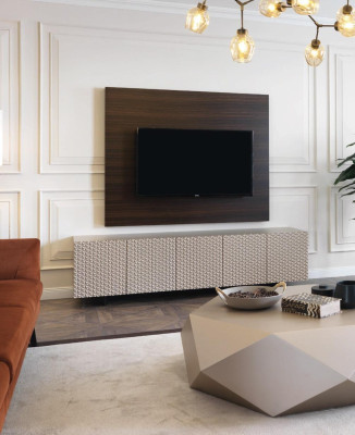 Luxe tv-kast tv-standaard dressoir salontafel tv-wand 3 delen