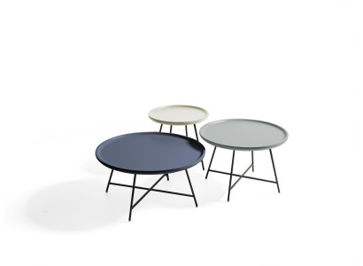 Salontafels Bijzettafel Tafel Koffie Houten Tafel Rond 3-delig Houten tafels