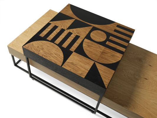 Salontafel Bruin Luxe Hout Woonkamer Design Koffietafel Meubels Nieuw