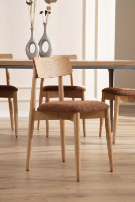 Eetkamerstoel Luxe klassieke houten stoel Stoelen Italiaanse stijl