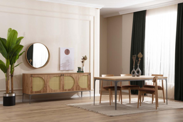 Eetkamerstoel Luxe klassieke houten stoel Stoelen Italiaanse stijl